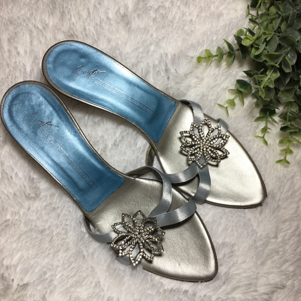 Giuseppe Zanotti Design | Silver Heels Size 38 (8)